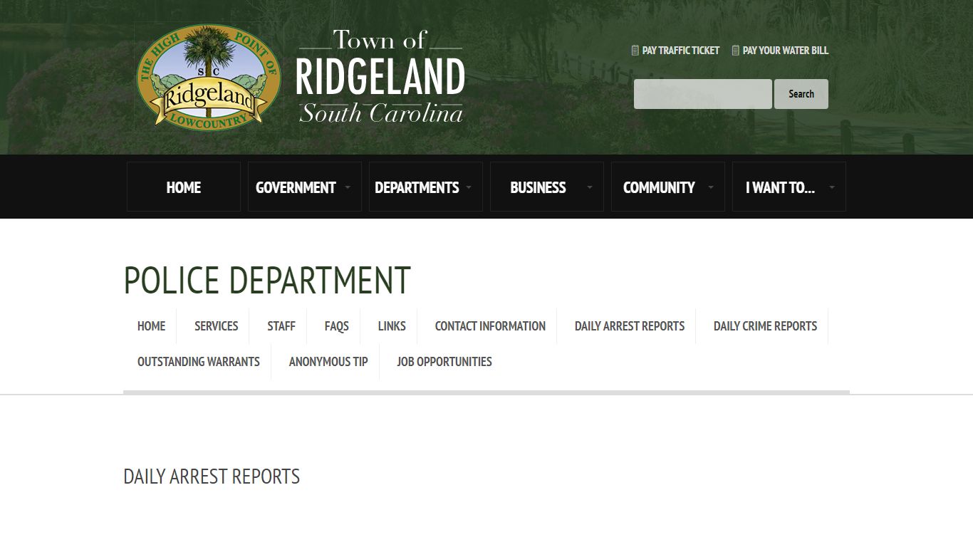 Town of Ridgeland